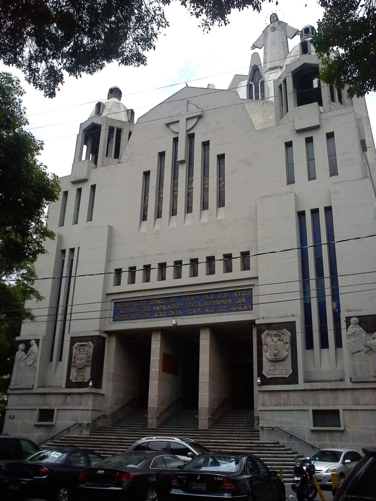 parroquia inmaculado corazon de maria cuauhtemoc cdmx