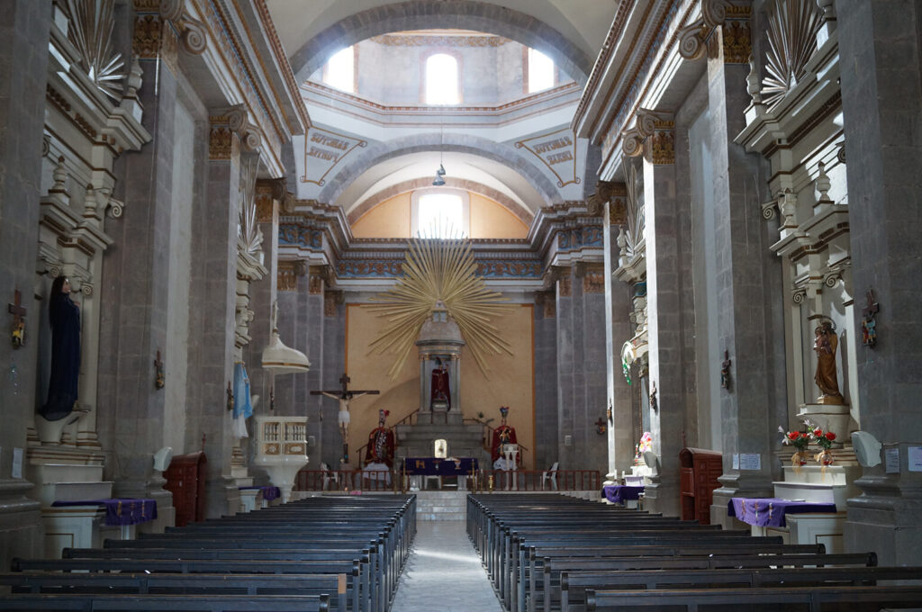 parroquia san lorenzo martir zacualpan mexico