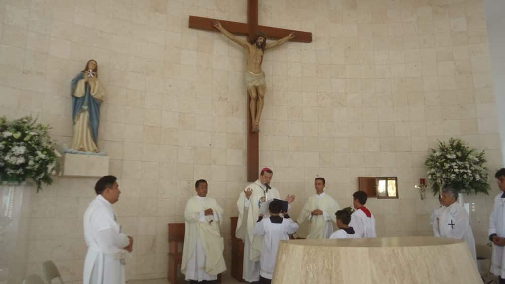 parroquia santiago apostol chicxulub pueblo yucatan