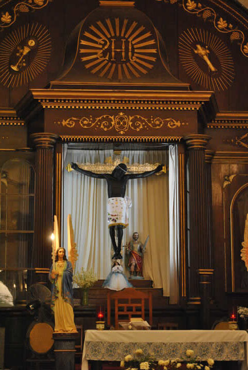 parroquia santuario cristo negro senor de san roman campeche