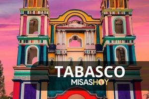 Misas hoy en Tabasco